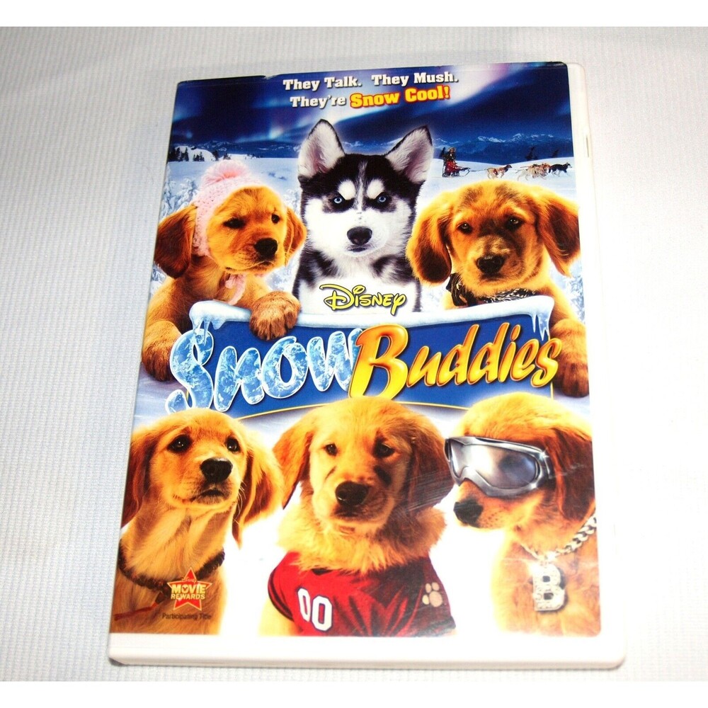 Snow Buddies - DVD Disney Cute Dogs with bonus scenes!